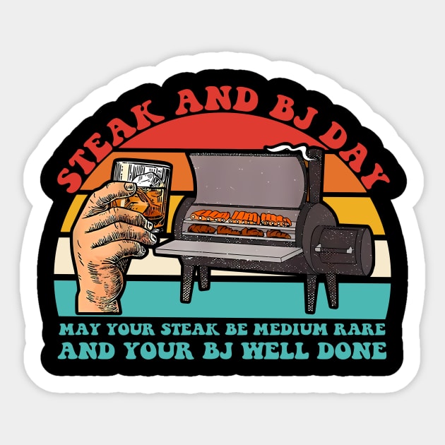 Steak And Bj Day Sticker by MishaHelpfulKit